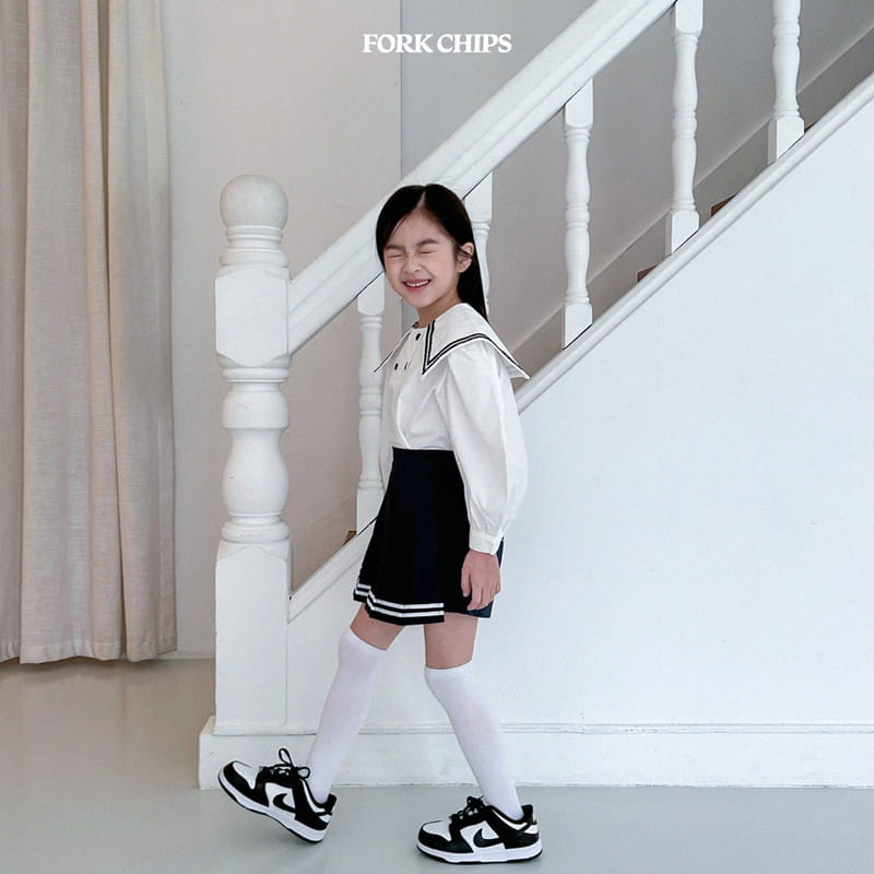 Fork Chips - Korean Children Fashion - #childofig - Tailor Blouse - 10