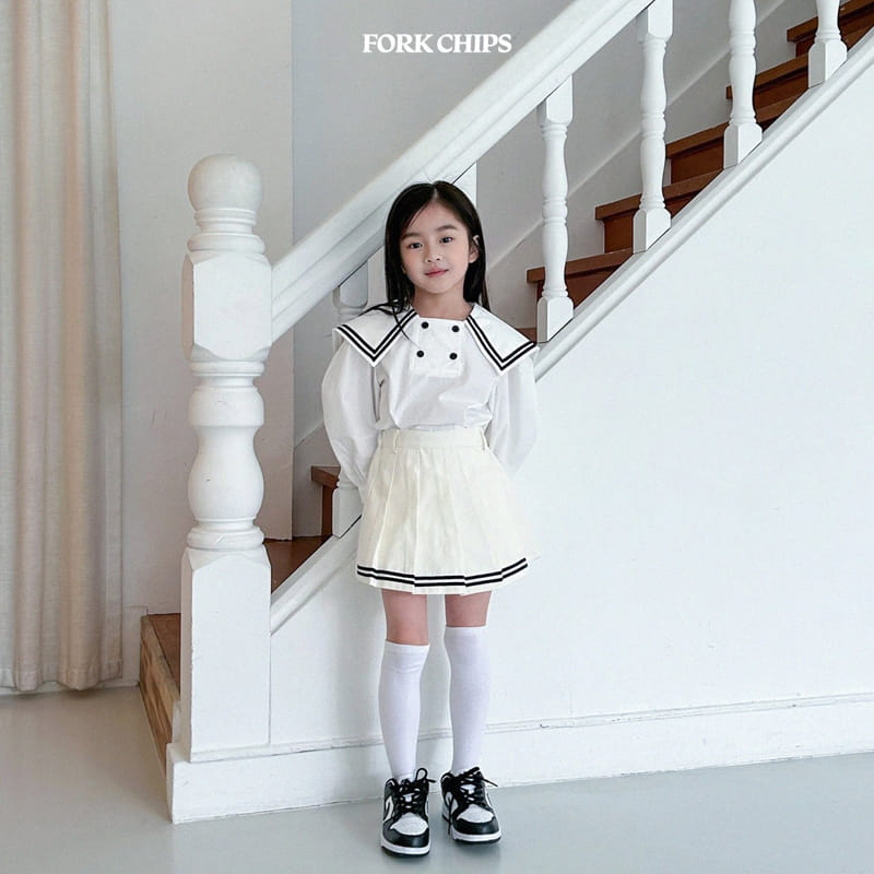 Fork Chips - Korean Children Fashion - #childofig - Tailor Blouse - 11