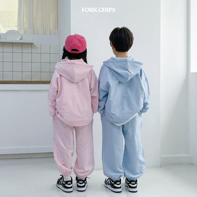 Fork Chips - Korean Children Fashion - #childofig - Crown Top Bottom Set - 9