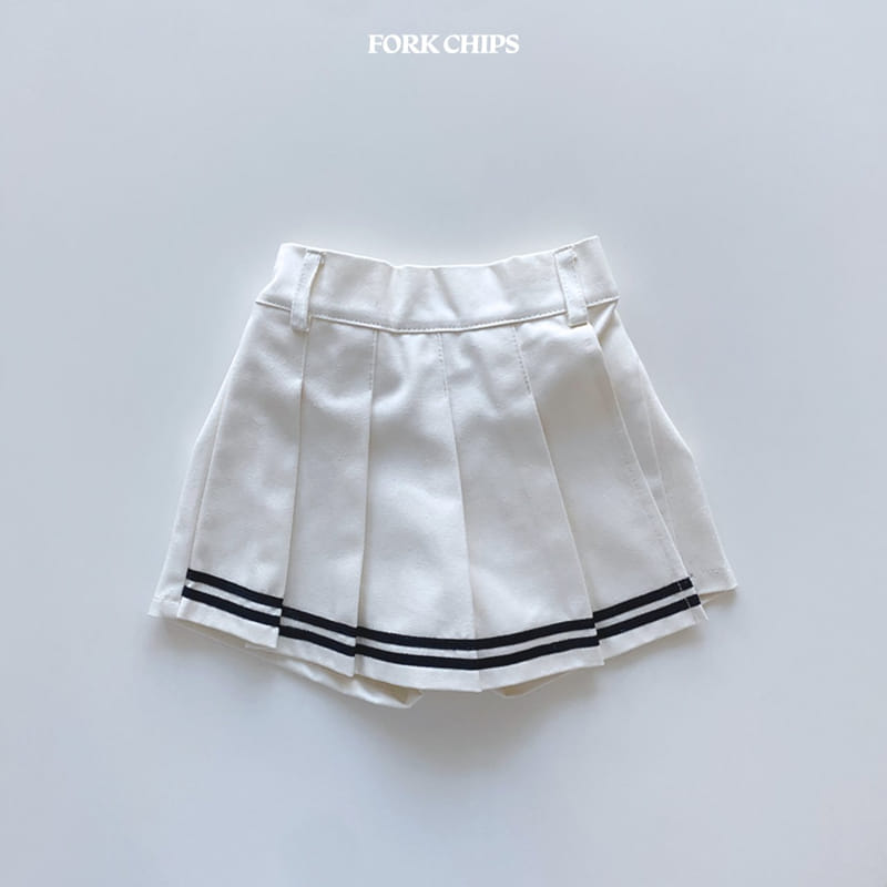 Fork Chips - Korean Children Fashion - #childrensboutique - Scotch Wrap Skirt