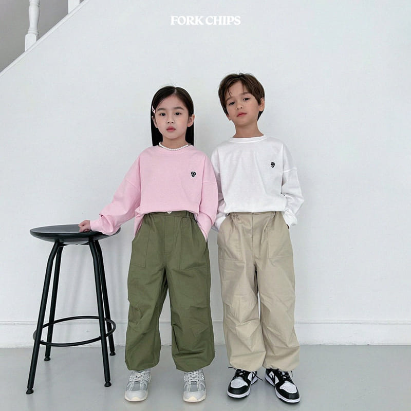 Fork Chips - Korean Children Fashion - #childrensboutique - Sera Day Cargo Pants - 11