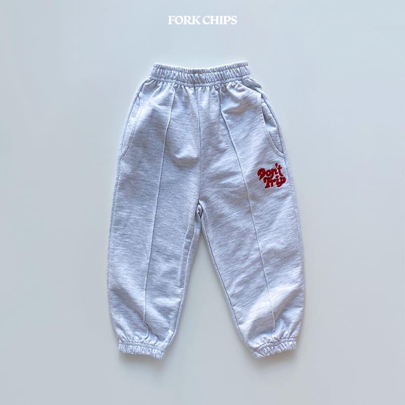 Fork Chips - Korean Children Fashion - #discoveringself - Trip Pants - 2