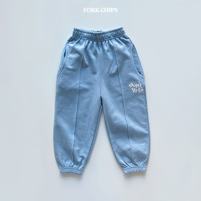 Fork Chips - Korean Children Fashion - #fashionkids - Trip Pants - 4