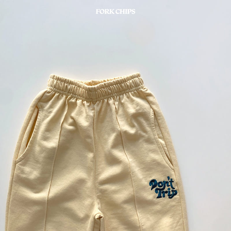 Fork Chips - Korean Children Fashion - #kidzfashiontrend - Trip Pants - 6