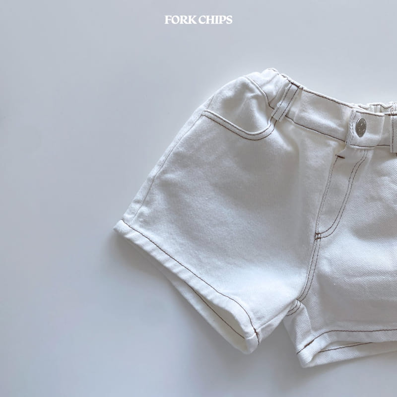 Fork Chips - Korean Children Fashion - #kidzfashiontrend - Minimal Shorts - 5