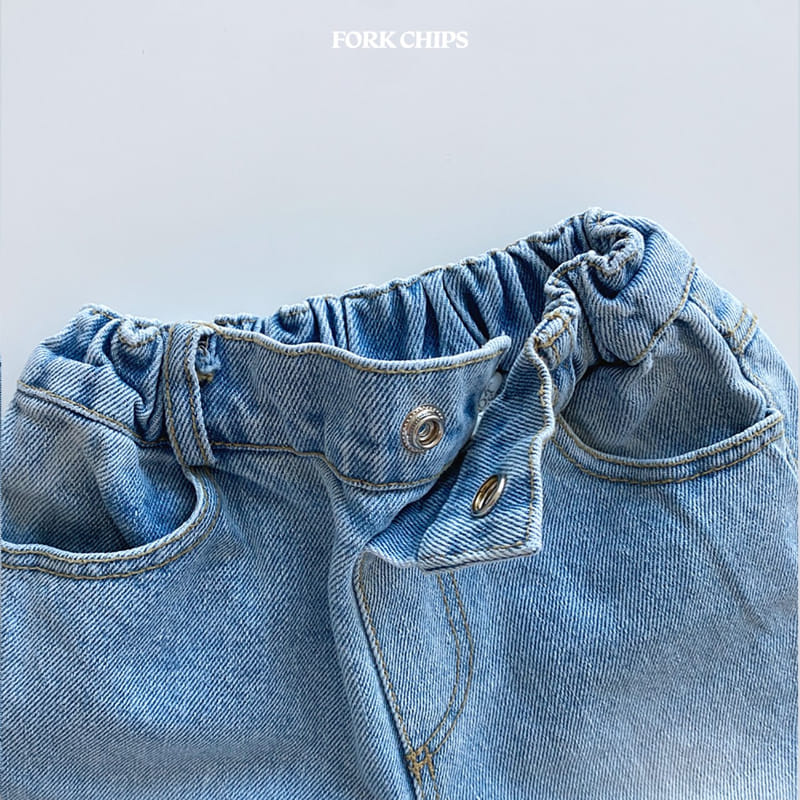 Fork Chips - Korean Children Fashion - #littlefashionista - Wendy Jeans - 6