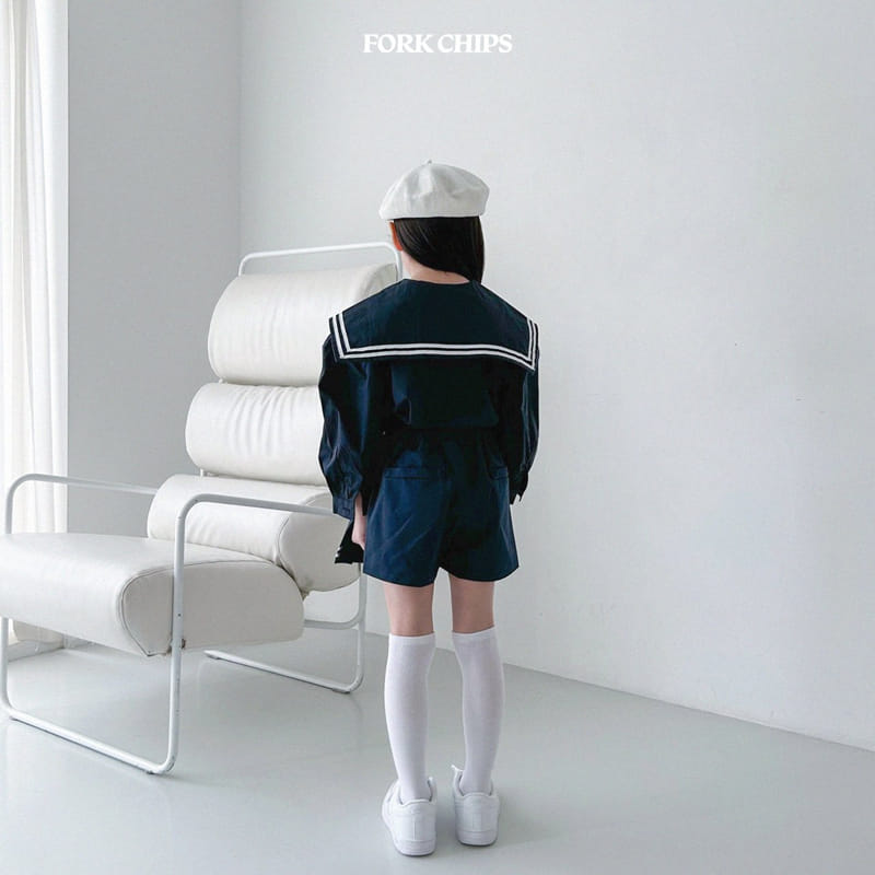 Fork Chips - Korean Children Fashion - #magicofchildhood - Tailor Blouse - 7