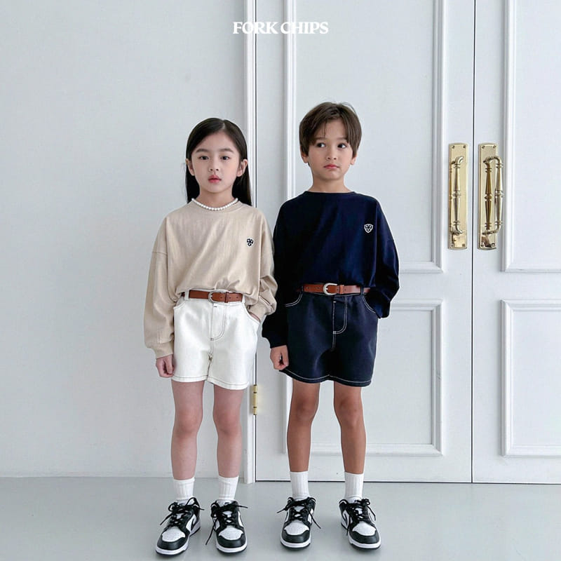 Fork Chips - Korean Children Fashion - #minifashionista - Clover Tee - 11