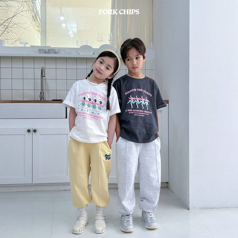 Fork Chips - Korean Children Fashion - #prettylittlegirls - Trip Pants - 11