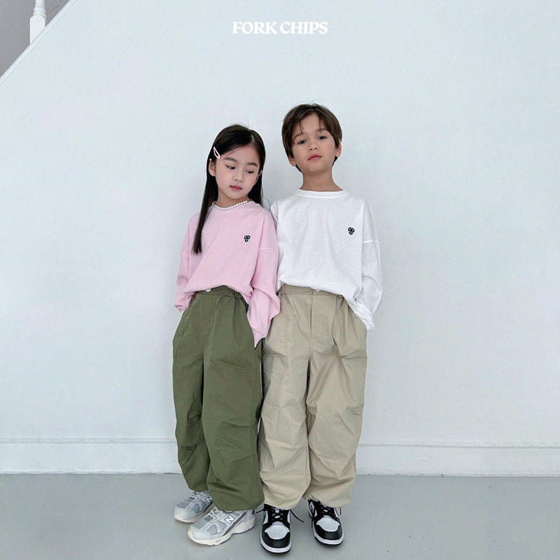 Fork Chips - Korean Children Fashion - #stylishchildhood - Sera Day Cargo Pants - 9