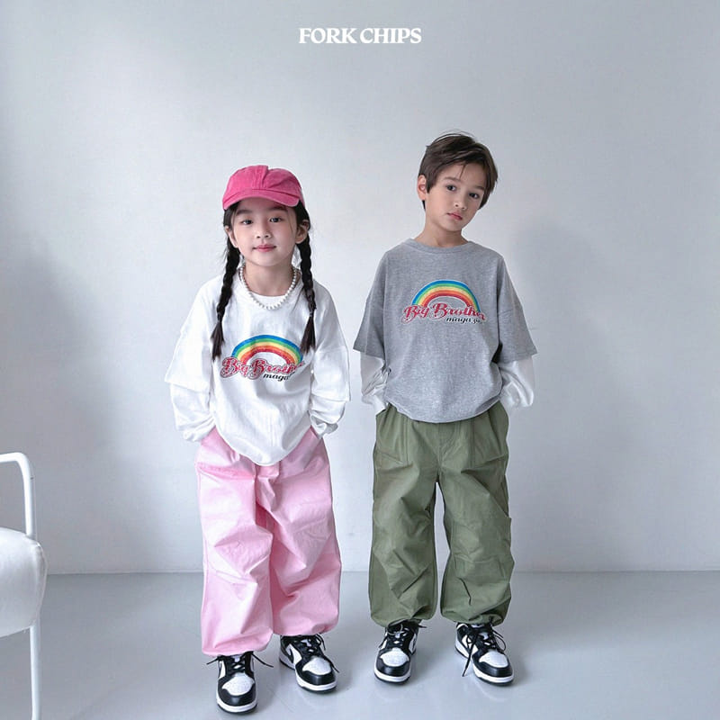 Fork Chips - Korean Children Fashion - #todddlerfashion - Sera Day Cargo Pants - 7