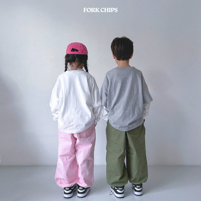 Fork Chips - Korean Children Fashion - #toddlerclothing - Sera Day Cargo Pants - 8