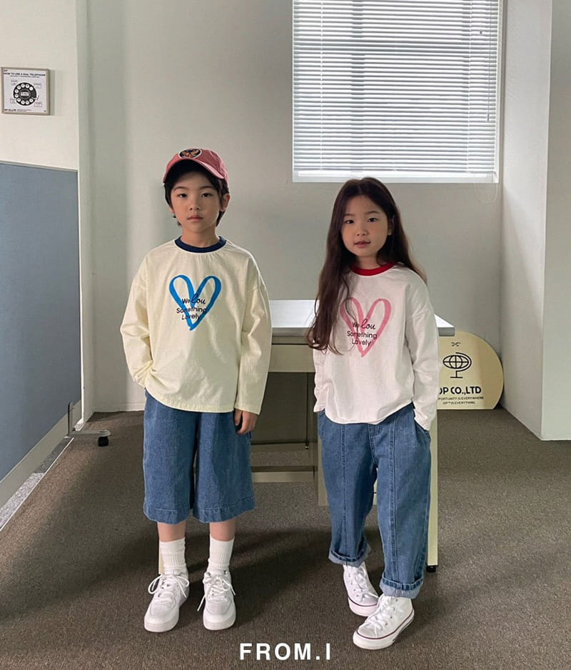 From I - Korean Children Fashion - #Kfashion4kids - Heart Tee