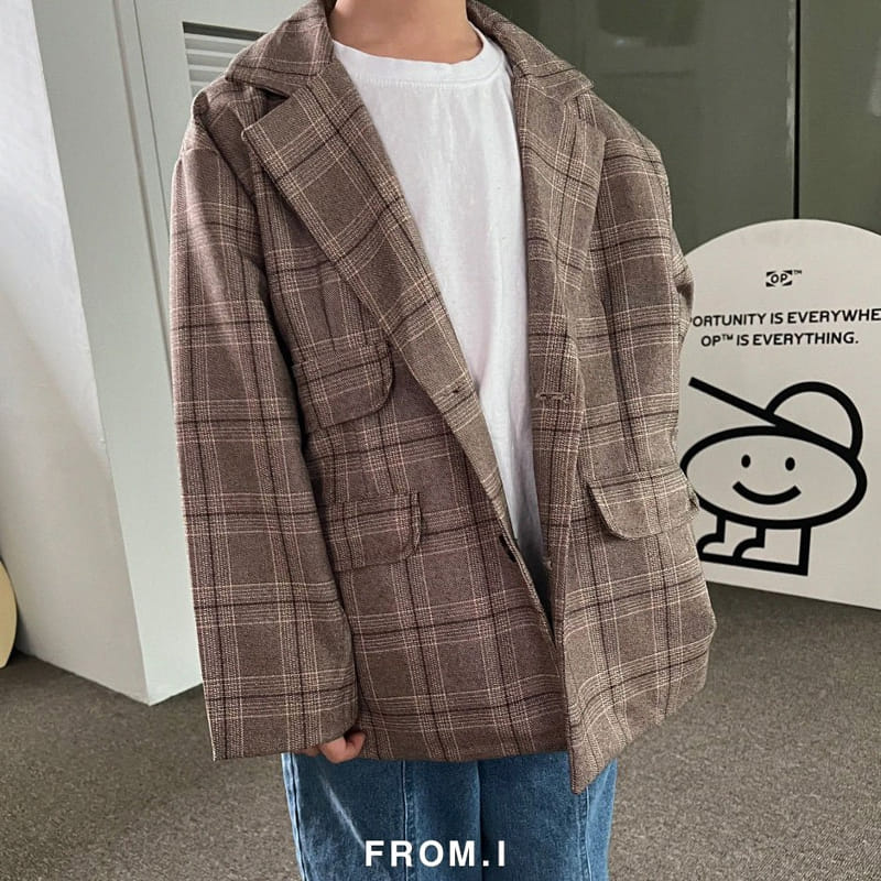 From I - Korean Children Fashion - #Kfashion4kids - Blazer Jacket - 12