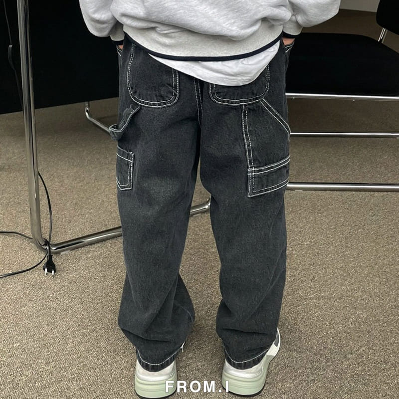 From I - Korean Children Fashion - #Kfashion4kids - Carpenter Pants - 7