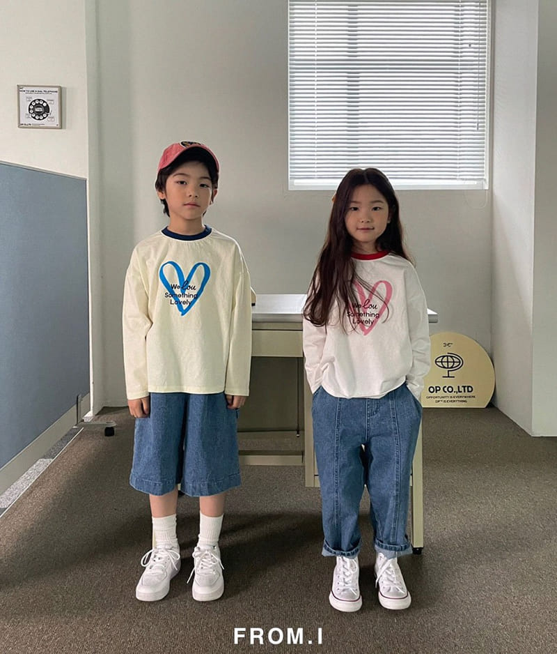 From I - Korean Children Fashion - #littlefashionista - Heart Tee - 2