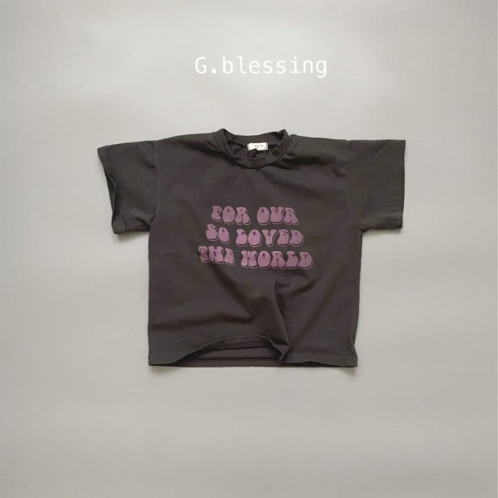 G Blessing - Korean Children Fashion - #childofig - World Tee - 3
