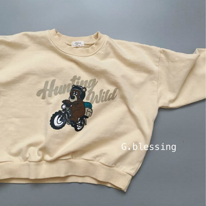 G Blessing - Korean Children Fashion - #childofig - Bear Sweatshirt - 2