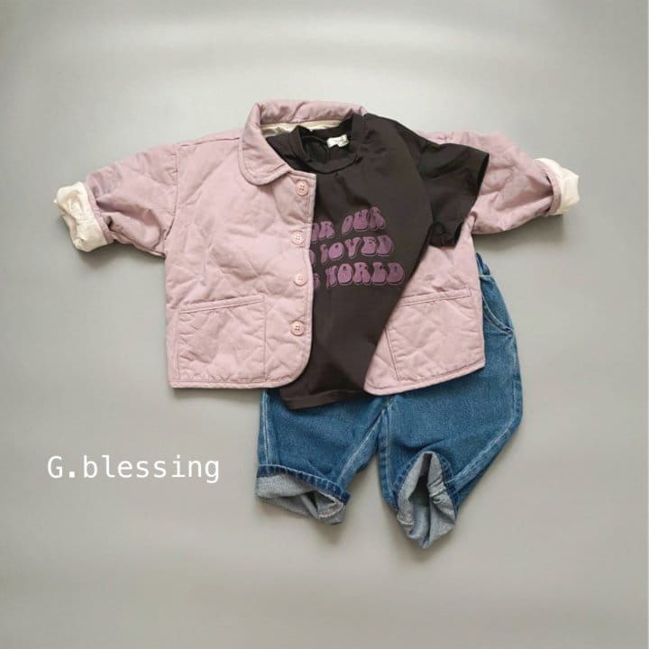 G Blessing - Korean Children Fashion - #discoveringself - World Tee - 7