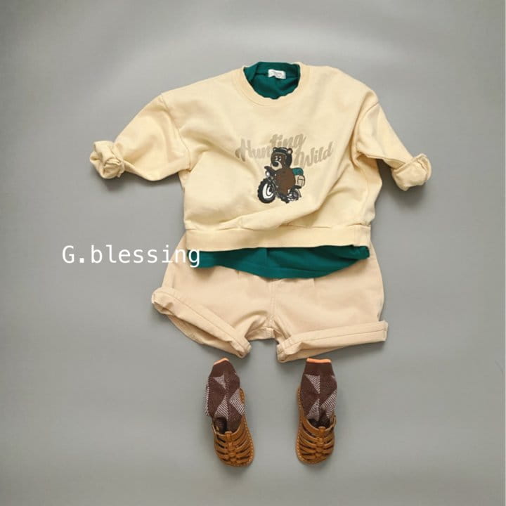 G Blessing - Korean Children Fashion - #fashionkids - Bear Sweatshirt - 6