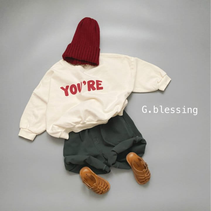 G Blessing - Korean Children Fashion - #kidsshorts - You Are Sweatshirt - 10