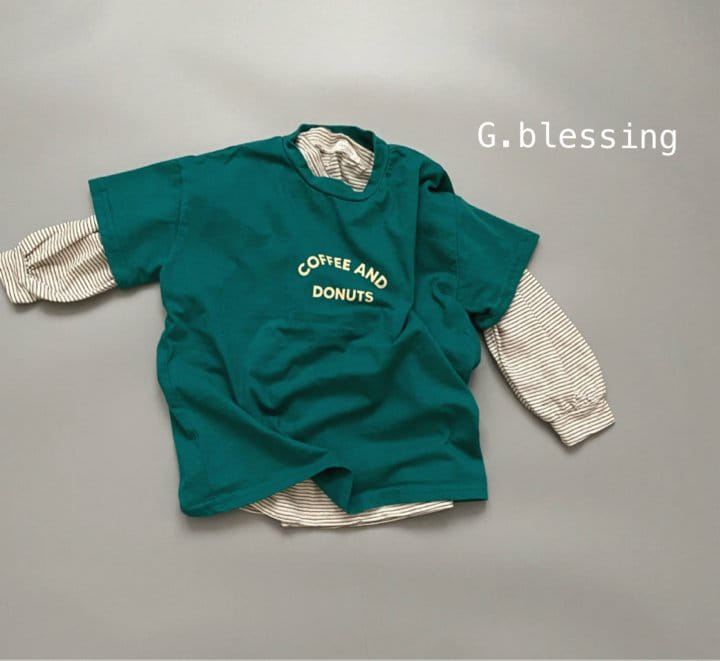 G Blessing - Korean Children Fashion - #kidsstore - Donut Tee - 3