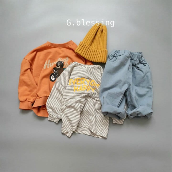G Blessing - Korean Children Fashion - #kidsstore - Bear Sweatshirt - 8