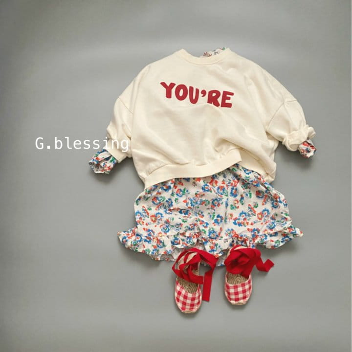 G Blessing - Korean Children Fashion - #kidzfashiontrend - Frill Flower One-piece - 8