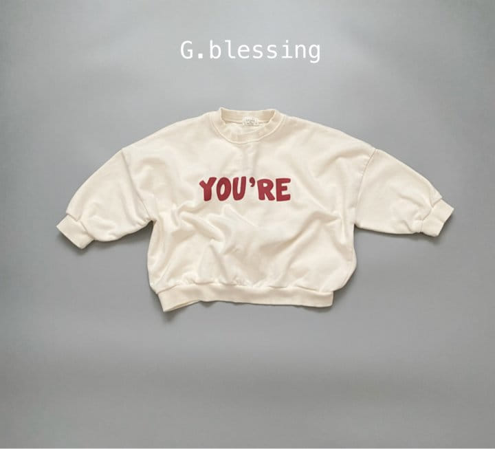 G Blessing - Korean Children Fashion - #magicofchildhood - You Are Sweatshirt