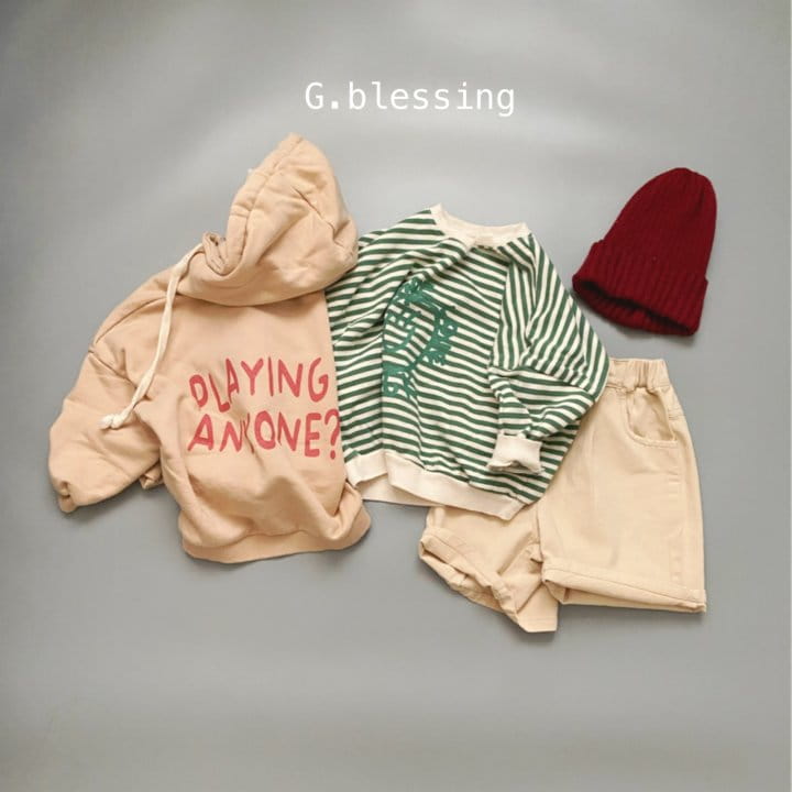 G Blessing - Korean Children Fashion - #magicofchildhood - Love Stripes Sweatshirt - 8