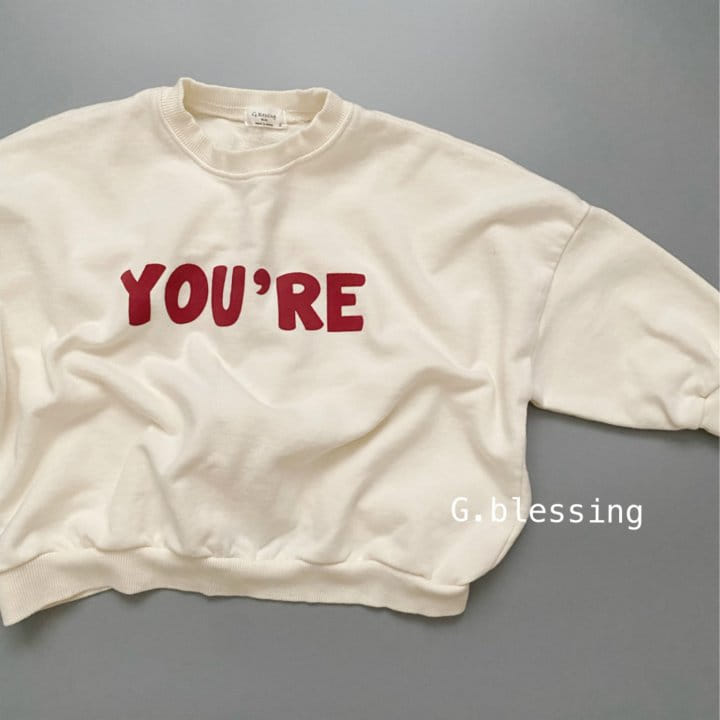 G Blessing - Korean Children Fashion - #minifashionista - You Are Sweatshirt - 2