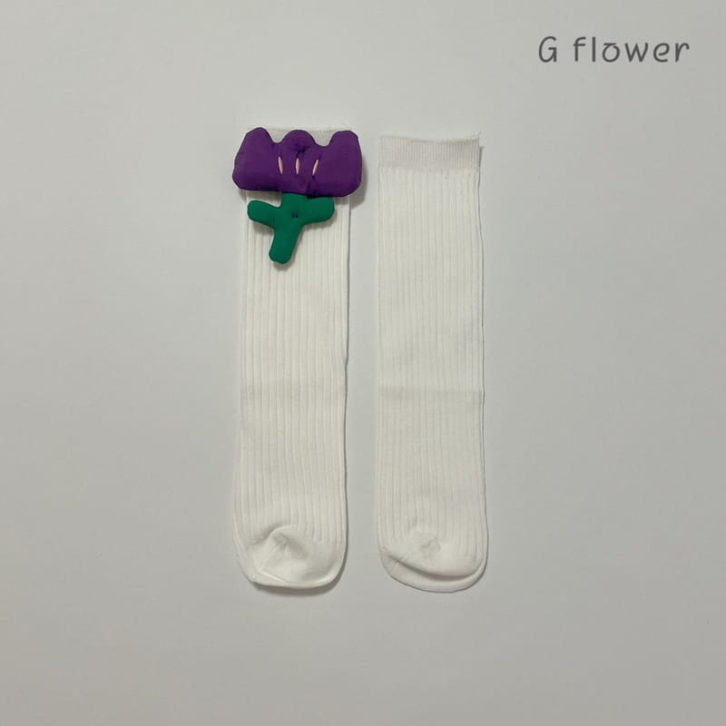 G Flower - Korean Children Fashion - #Kfashion4kids - Tulip Knee Socks - 8