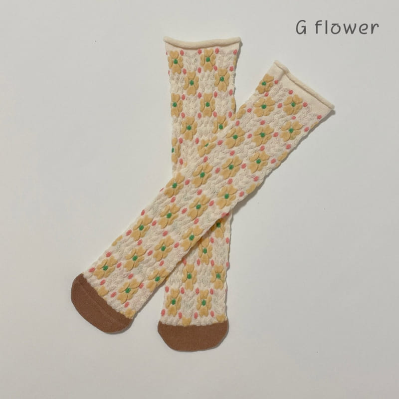 G Flower - Korean Children Fashion - #Kfashion4kids - Jacquard Knee Socks - 6