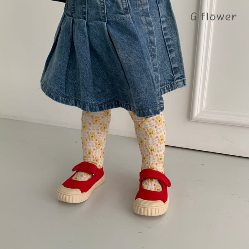 G Flower - Korean Children Fashion - #childofig - Jacquard Knee Socks - 11