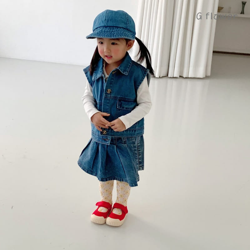 G Flower - Korean Children Fashion - #childofig - Jacquard Knee Socks - 12