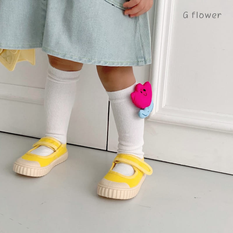 G Flower - Korean Children Fashion - #childofig - Color Flats - 4