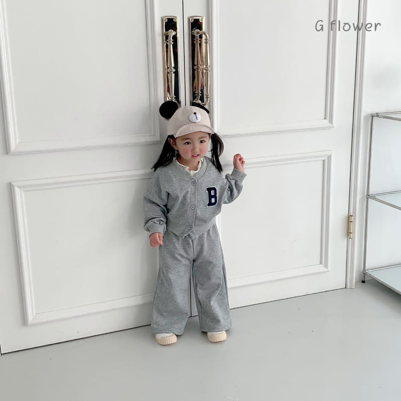 G Flower - Korean Children Fashion - #childrensboutique - B Cardigan Set