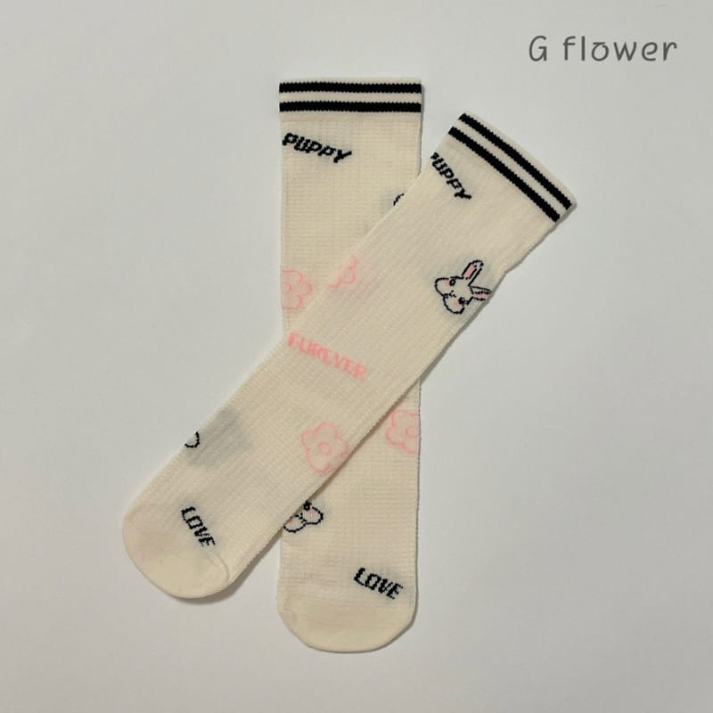 G Flower - Korean Children Fashion - #designkidswear - Barnie Knee Socks - 12