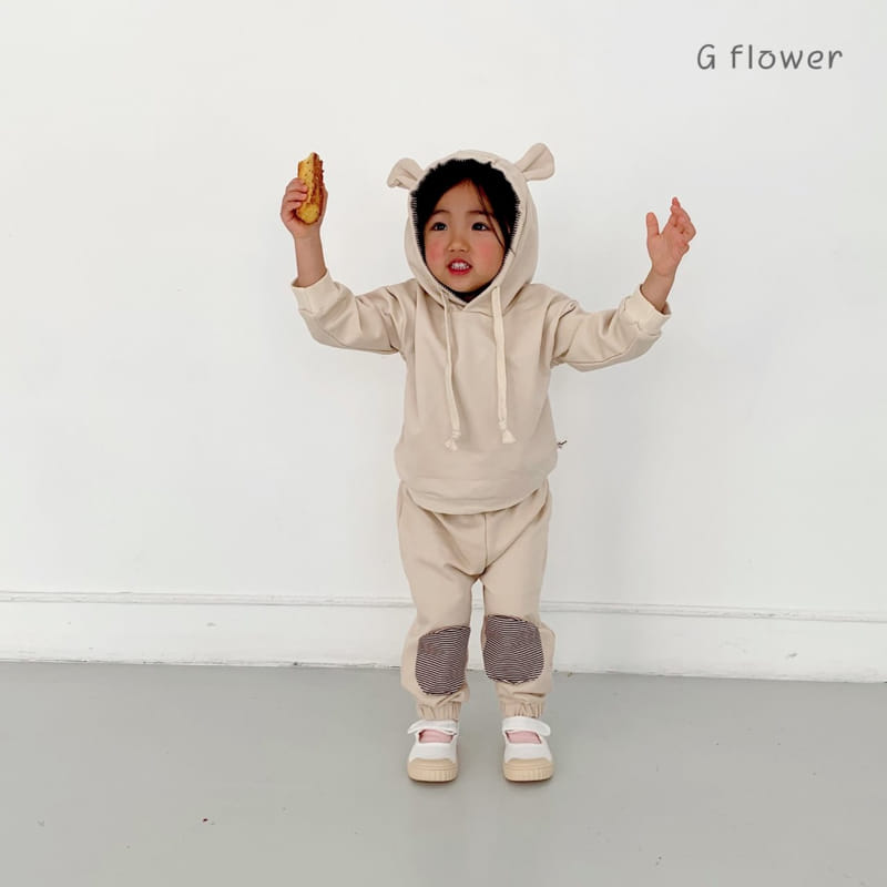 G Flower - Korean Children Fashion - #designkidswear - Bear Hoody Set