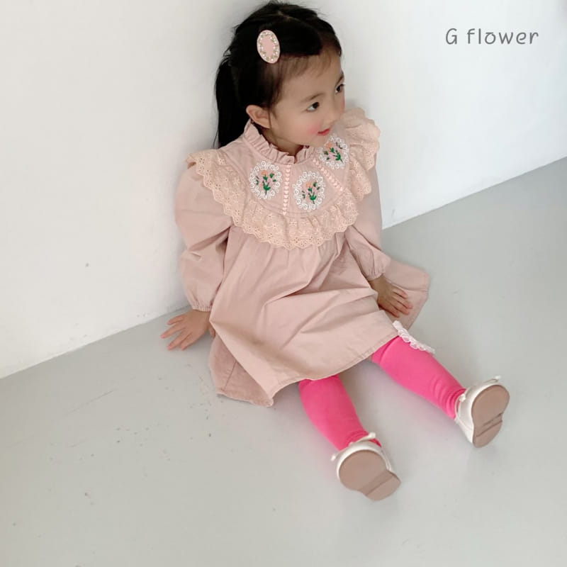 G Flower - Korean Children Fashion - #discoveringself - Denim One-piece - 10