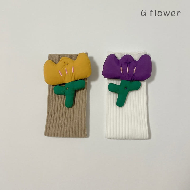 G Flower - Korean Children Fashion - #discoveringself - Tulip Knee Socks - 3