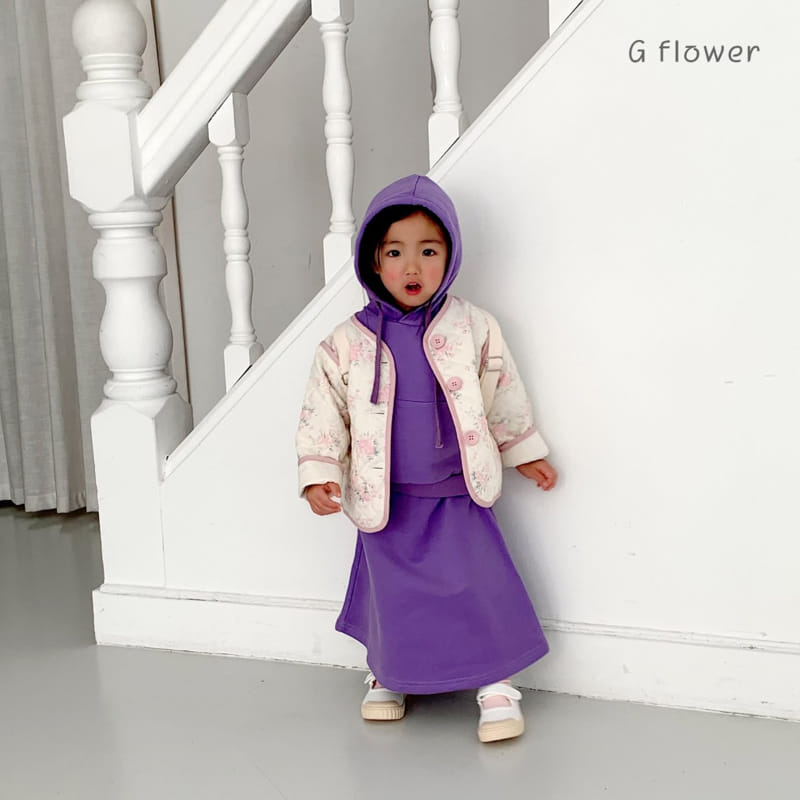 G Flower - Korean Children Fashion - #fashionkids - Flower Quilting Jacket - 8