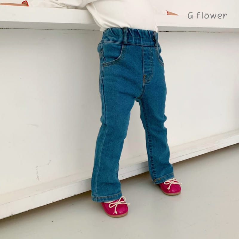 G Flower - Korean Children Fashion - #fashionkids - Jeans