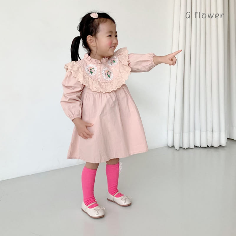 G Flower - Korean Children Fashion - #kidsshorts - Denim One-piece - 12