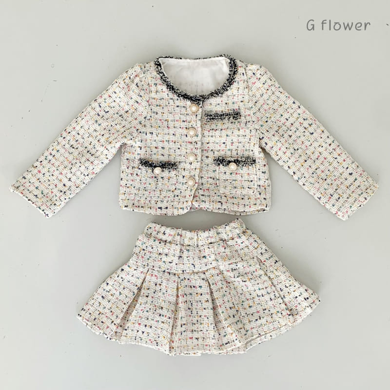 G Flower - Korean Children Fashion - #kidsshorts - Twid Two Piece