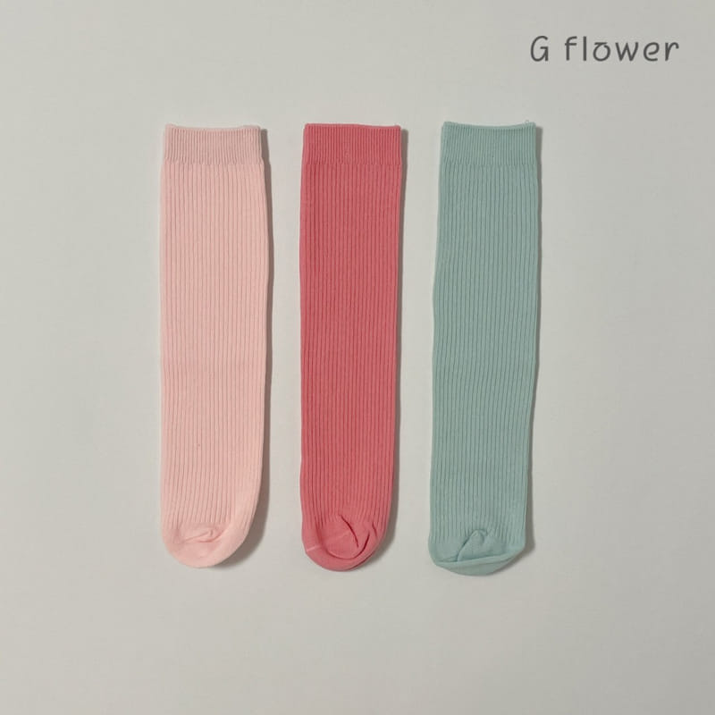 G Flower - Korean Children Fashion - #kidsstore - Rinn Knee Socks - 3