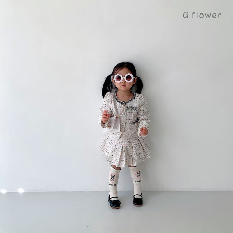 G Flower - Korean Children Fashion - #kidsstore - Barnie Knee Socks - 2
