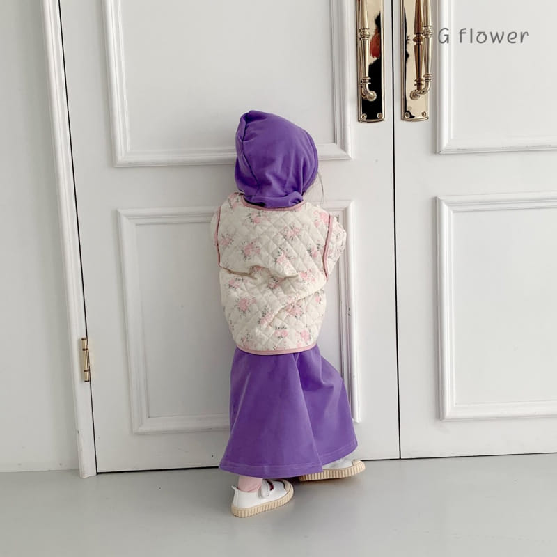 G Flower - Korean Children Fashion - #kidzfashiontrend - Flower Quilting Jacket - 11