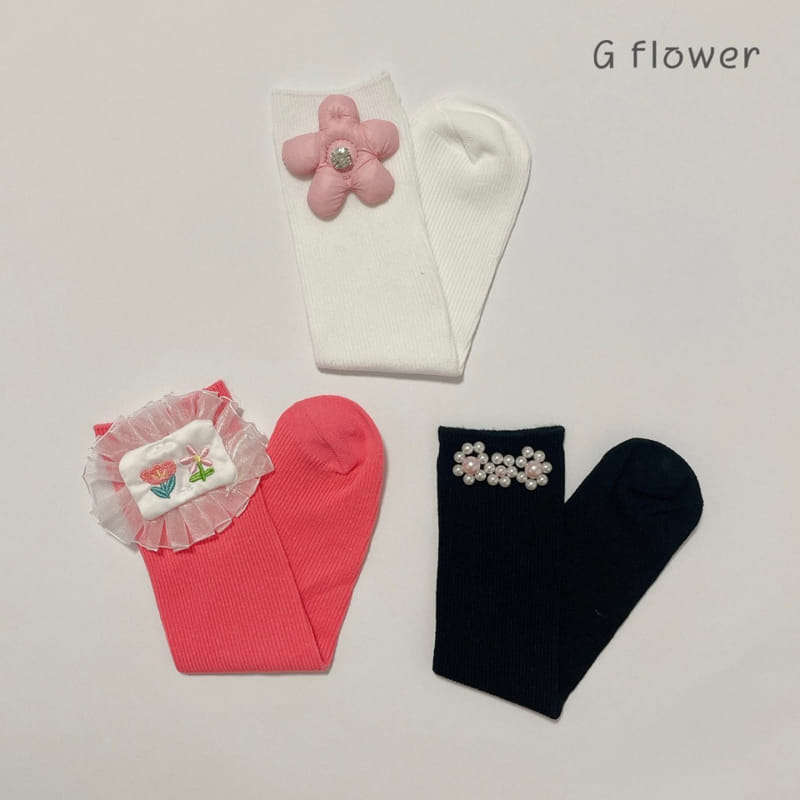 G Flower - Korean Children Fashion - #kidzfashiontrend - Spring Knee Socks - 8