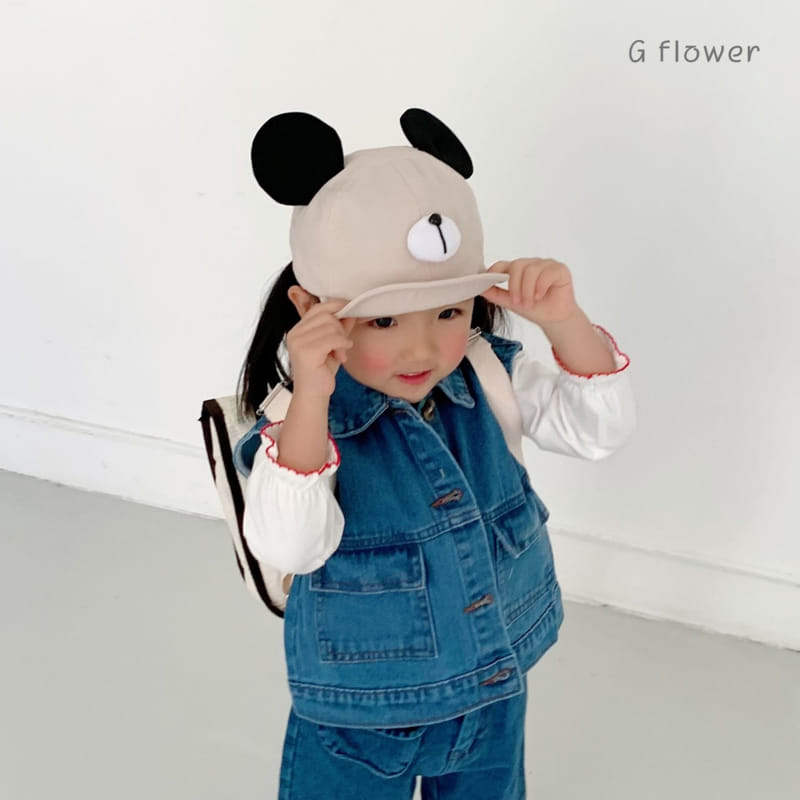 G Flower - Korean Children Fashion - #kidzfashiontrend - Denim Vest - 5